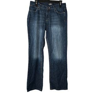 Cabelas Jeans size 6 Women Boot Cut Blue Denim 32 in Waist 100% Cotton